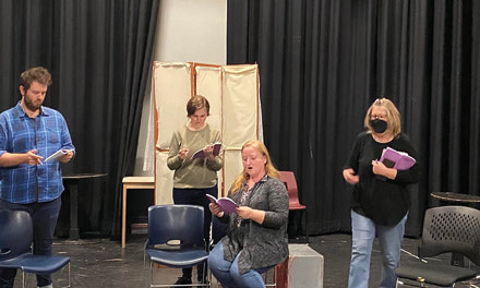 {Aylmer Community Theater Company prepares for upcoming performance}