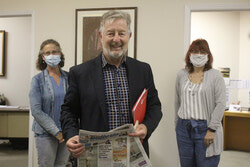 Légende de la photo : La pandémie ayant des répercussions financières très négatives sur d'innombrables organismes communautaires de la région, Centraide Outaouais fait appel au soutien local pour aider à redonner à ceux qui en ont le plus besoin. Le 9 septembre dernier, l'organisme a lancé sa 76e campagne annuelle de financement, dont il fait la promotion sur différentes ondes, notamment CHIP-FM, CHGA-FM et 104,7-FM Outaouais, ainsi que sur sa page Facebook. Photo : J-D Potié