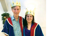 Richard Bastien et Milaine Saumur sont le roi et la reine de l’année 2019. 
Photo : Courtoisie