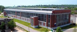 La Ville décontaminera prochainement le site de la Fonderie, dans le secteur Hull. Photo : Centre Multisport de Gatineau
