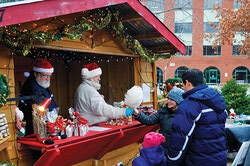  Marché de Noël, 2017. Photo : Charles Fontaine, Archives BA