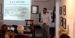 Jean-Mathieu Lachapelle est un passionné de l’histoire de la région et a investi beaucoup de temps dans ce projet de recherche. Photo: Charles Fontaine