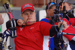 Alexandra Paquette representing Canada at a competition in 2017. 
Photo : Ms Paquette’s Facebook account