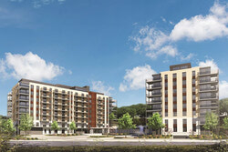 Légende de la photo : L'entreprise de construction Brigil a entamé la construction d’un nouveau projet résidentiel de 200 unités au 62-64, boulevard de Lucerne. Photo : Avec l'aimable autorisation de Brigil