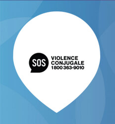Photo : Les victimes ou témoins de violences conjugales, peuvent contacter SOS violence conjugale au 1 800 363 9010. Cette ligne d’écoute est confidentielle, bilingue et disponible 24 heures sur 24, 7 jours sur 7. En cas d’urgence, le 911 est toujours le numéro à appeler en premier. Photo : Courtoisie