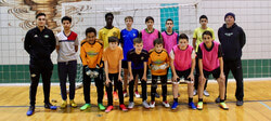 L’équipe de futsal de Grande-Rivière a participé au championnat provincial à Laval. Photo: Charles Fontaine
