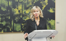 Andrée Laforest, ministre des Affaires municipales, a décrit le Plan d’action régional 2025-2029 comme une réponse concertée du gouvernement aux priorités régionales. Crédit photo : Tashi Farmilo