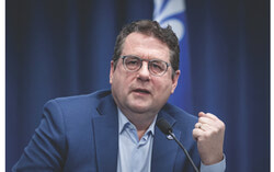 Bernard Drainville, ministre de l’Éducation (1er mars 2025). Photo : Gracieuseté d’Alain Raby