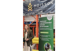 Légende photo : La mairesse de Gatineau, Maude Marquis-Bissonnette, s'est jointe à la CCG et au CREDDO pour annoncer un nouveau programme visant à aider les entreprises locales à adopter des pratiques durables et à accroître leur compétitivité. Crédit photo : Tashi Farmilo