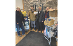 Photo 4: Donation to Meals on Wheels