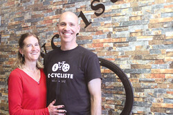 Officially opened on March 6, E-Cycliste on rue Principale has been serving the local cycling community while respecting social distancing and hygienic guidelines during the COVID-19 pandemic.Photo: J-D Potié