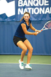 Mélodie Collard a participé à un tournoi international en Australie en janvier. 
Photo d’archive / Courtoisie