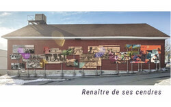 Légende photo : L’œuvre de Jérôme Bertrand intitulée Renaître de ses cendres, célébrant la résilience et l'héritage culturel du secteur d'Aylmer, sera installée sur le mur extérieur du centre Aydelu à l’été 2025. Crédit photo : Gracieuseté de la Ville de Gatineau